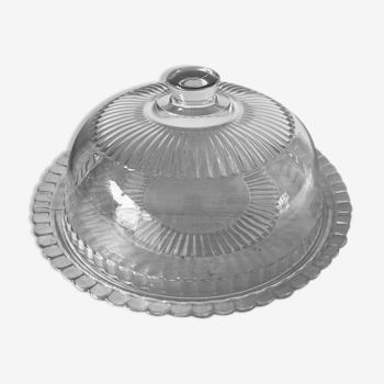 Glass bell and Arcoroc tray