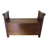 Wooden bench chest