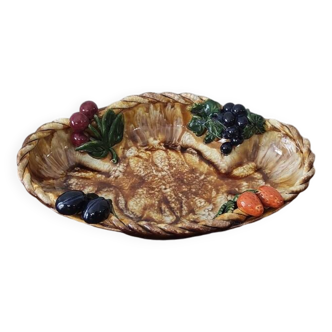 St Peter Austrian Barbotine Dish