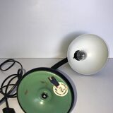 Lampe de bureau bleue et noire