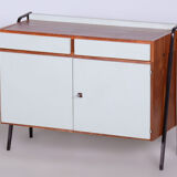 Restored MidCentury Cabinet Set, Mahogany, Revived Polish, Central Europe, 1950s