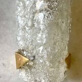 Arlus pair of Murano glass and brass wall lights