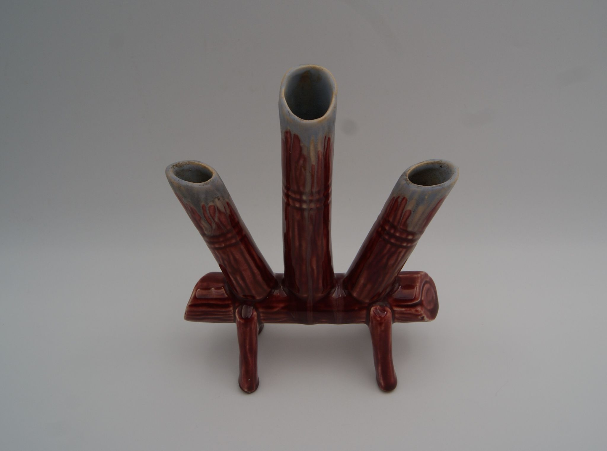 Triple ceramic vase Belgium