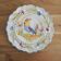 Ancienne Petite Assiette Peinte Main : Coq