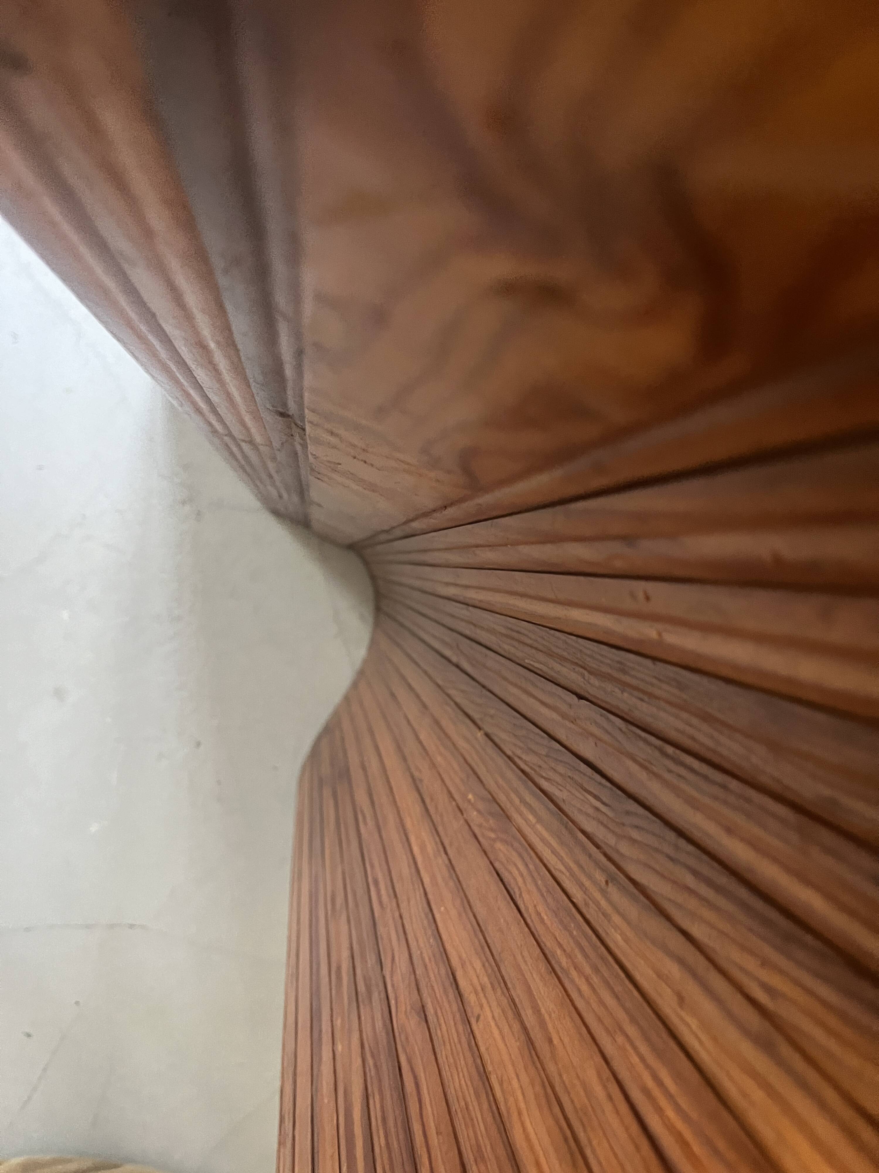Wooden designer screen - Baumann by SNSA - circa 1950