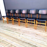 Set of Scandinavian chairs