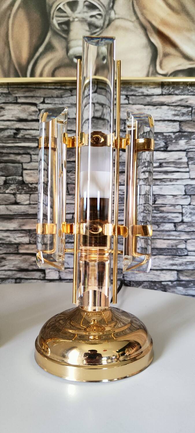 Paire de lampe venini made in italy 1990