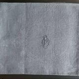 Tablecloth 67 x 80 monogram CP