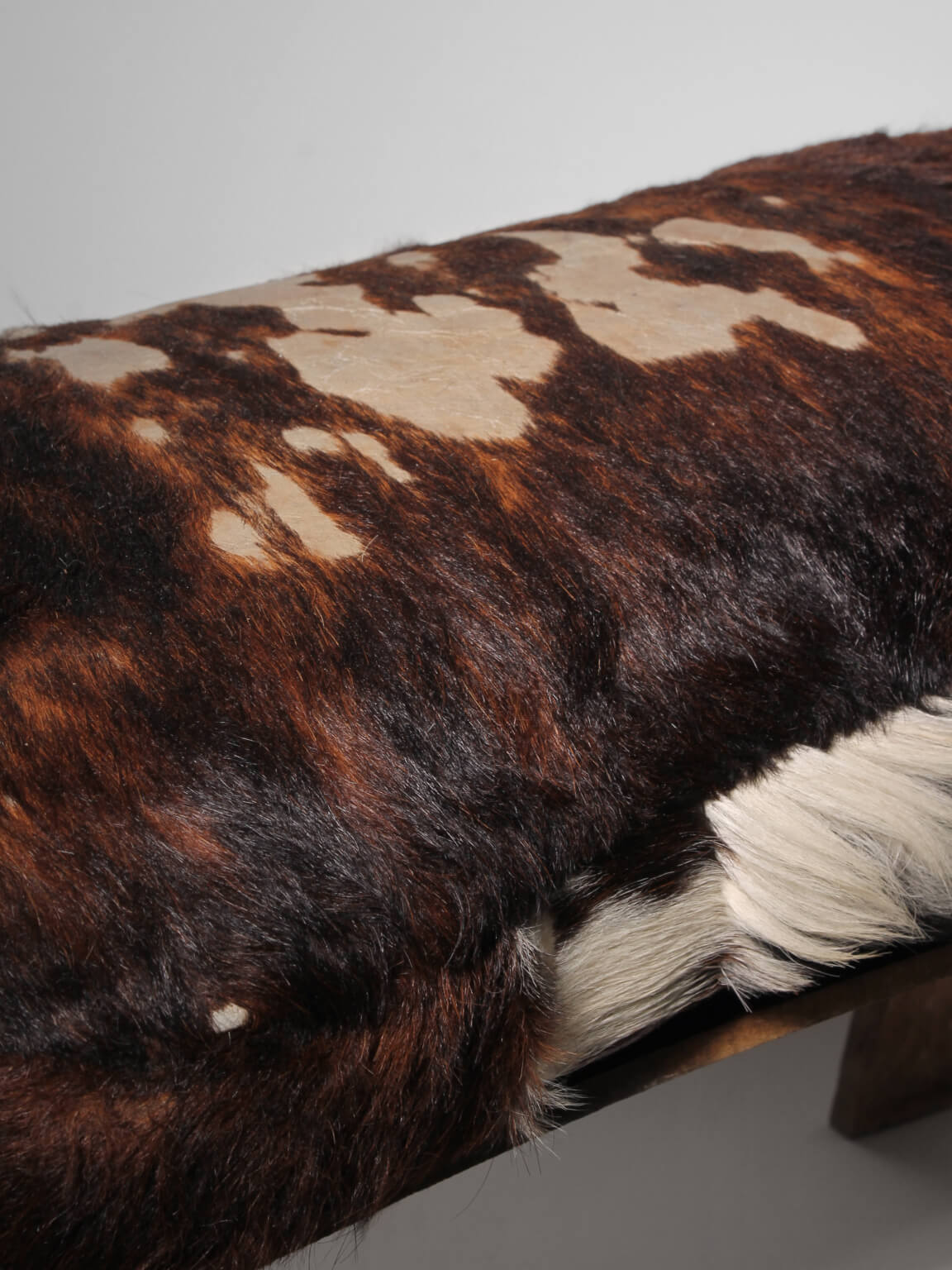 Cowhide Camel Saddle Stool