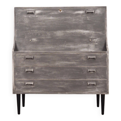 Secrétaire en frêne, design danois, années 1960, designer : Børge Mogensen, fabricant : Søborg Møbler