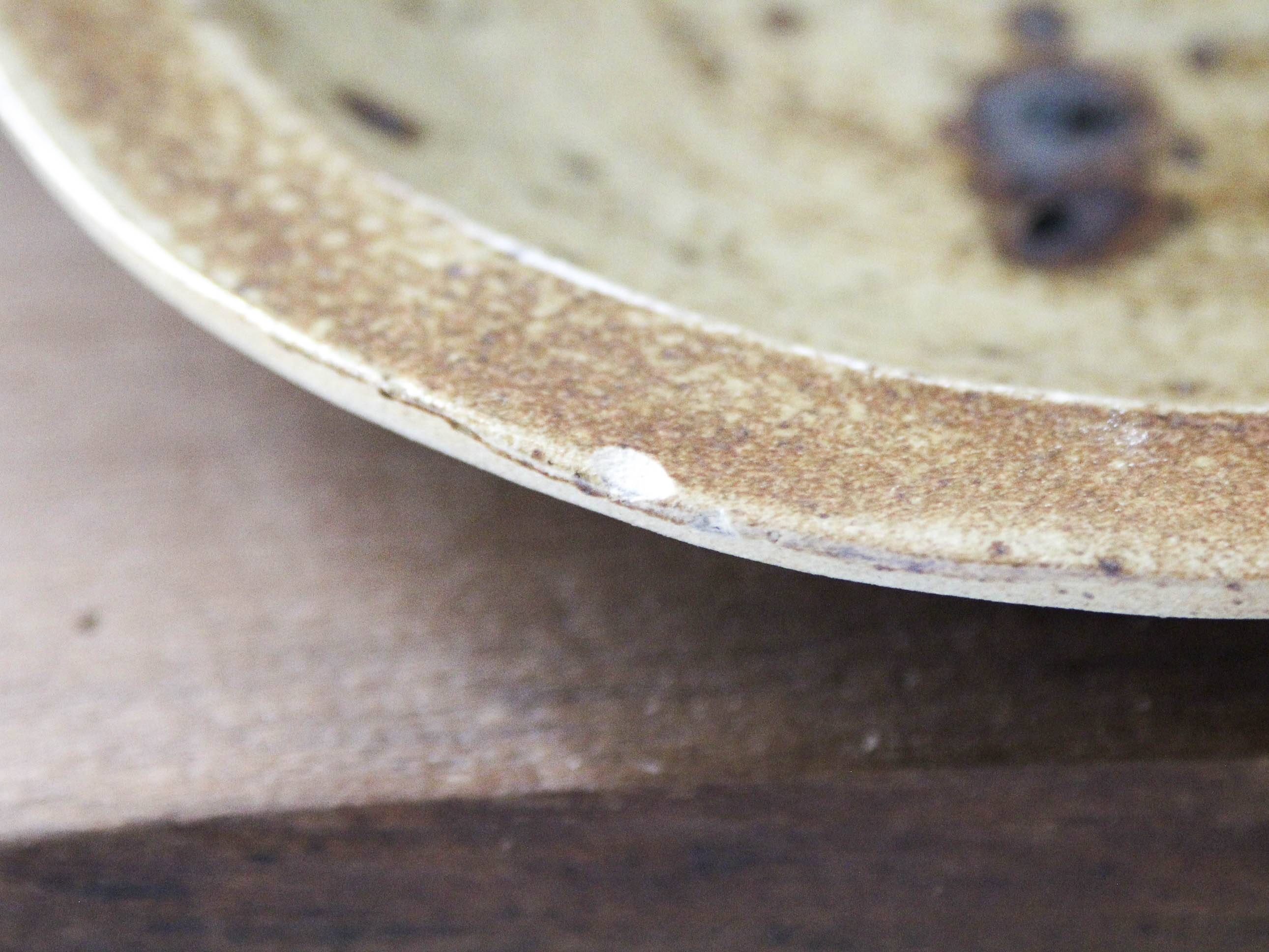 6 pyrite stoneware dessert plates