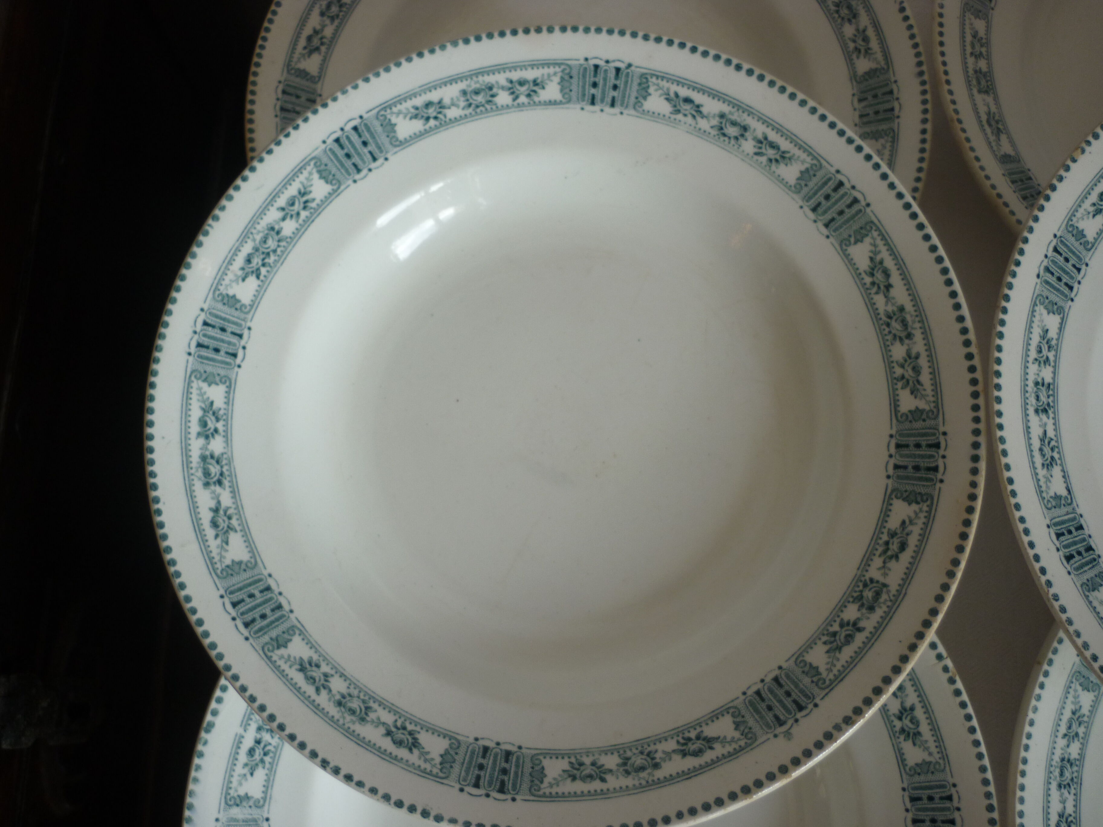 6 hollow plates Moulins des Wolves