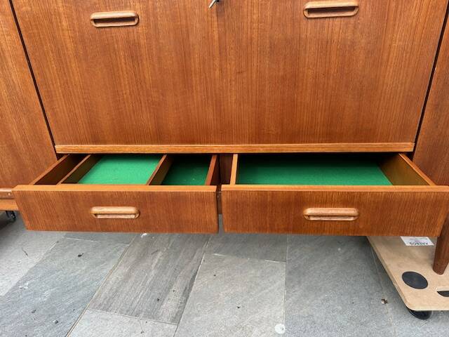 Scandinavian enfilade style G-Plan from the 1960s.