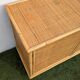 Low buffet / sideboard Dal Vera bamboo rattan vintage 1970s