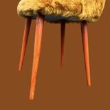 Two vintage chairs and Pelfran trunk stool