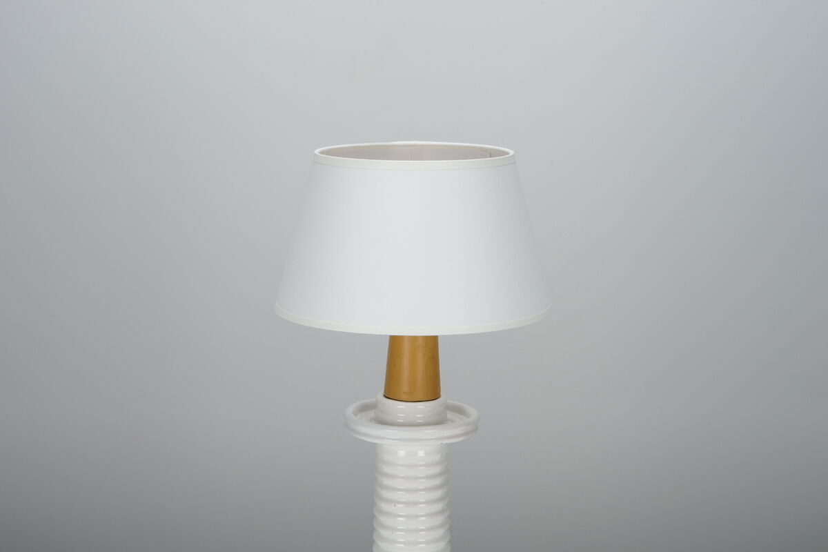 Ceramic lamp from the 50s to 1950s