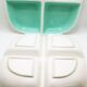 Divided mint serving plates