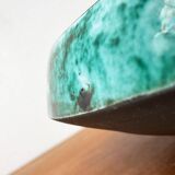 Grand bol de poterie d'atelier allemand du milieu du siècle de BKW Böttger Keramik Wandsbek, Hambourg, années 1960