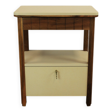 Walnut console