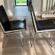 2 leather Airport armchairs by Hans Wegner - Denmark 1980s