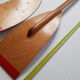 Former wooden double-row paddle