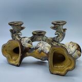 Pair of U Keramik candlesticks
