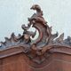 Walnut cabinetmaker's bed