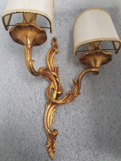 Bronze wall lamps shabby chic