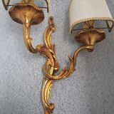 Bronze wall lamps shabby chic