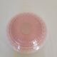 Suspension / abajour opaline rose