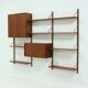 Royal System teak wall unit by Poul Cadovius for Cado Denmark, 1960's