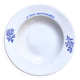 Assiette en céramique corail
