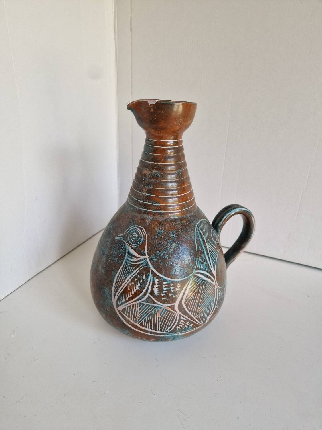 Large Jug Yvon Roy Montgolfier 1960 in Ceramic