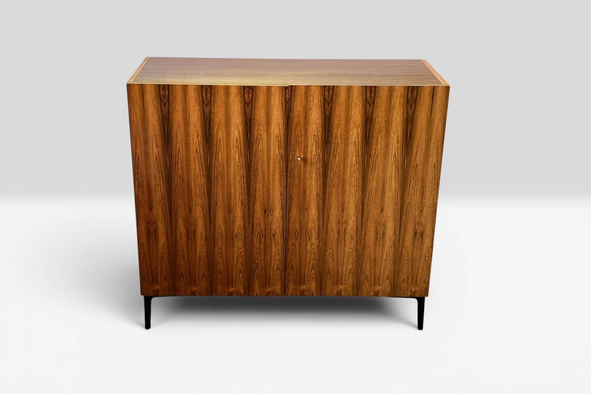 Mid Century Sekretär Magic Box Home Office aus edlem Palisanderholz