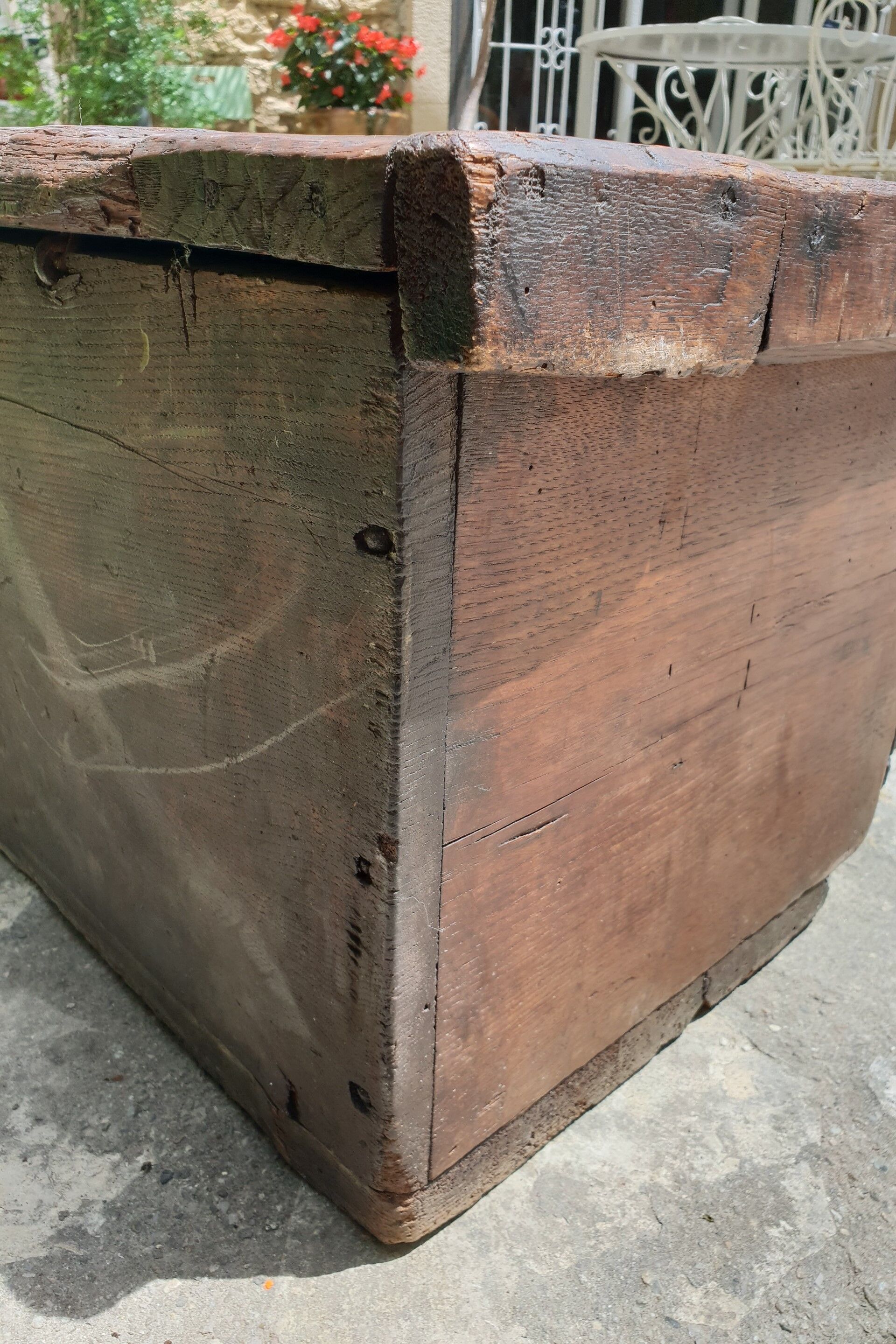 19th century folk art chest