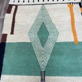 Tapis beni ouarin fait main traditionnelle taille 150 x 250 cm