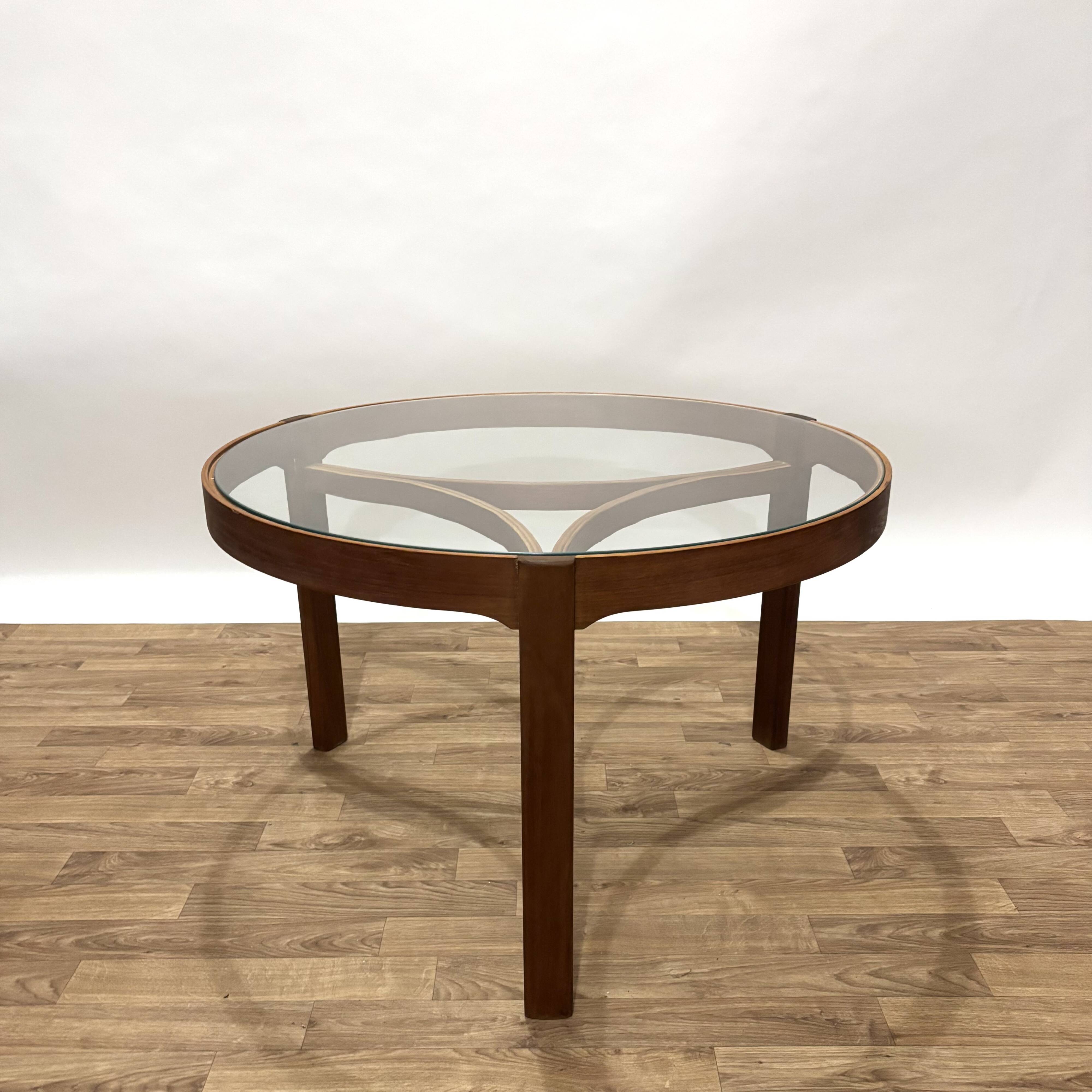 Table basse scandinave années 60