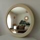Vintage round mirror from the 70s/80s.