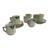 Art Deco cup and saucer set