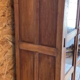 Armoire vitrée en teck ancien