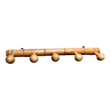 Wooden coat rack 5 hooks