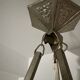 Art Deco chandelier with polychrome glass