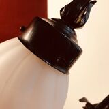 Sheet metal flower lamp, 1950s