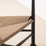 Hans J. Wegner J16 Black Rocking Chair, 1969 FDB