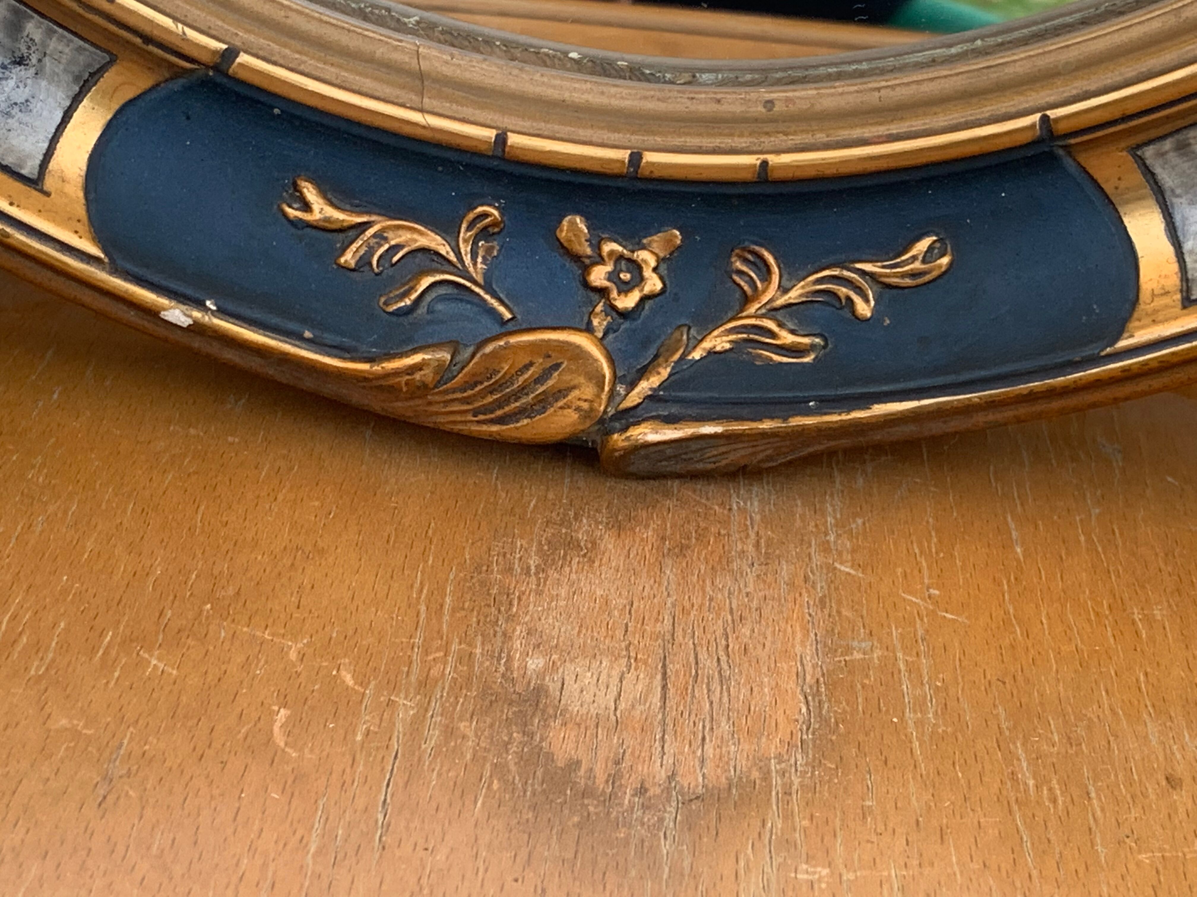 Old art deco mirror 1920 50x60cm