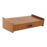 Wall-mounted teak shelf, Sweden, 1960