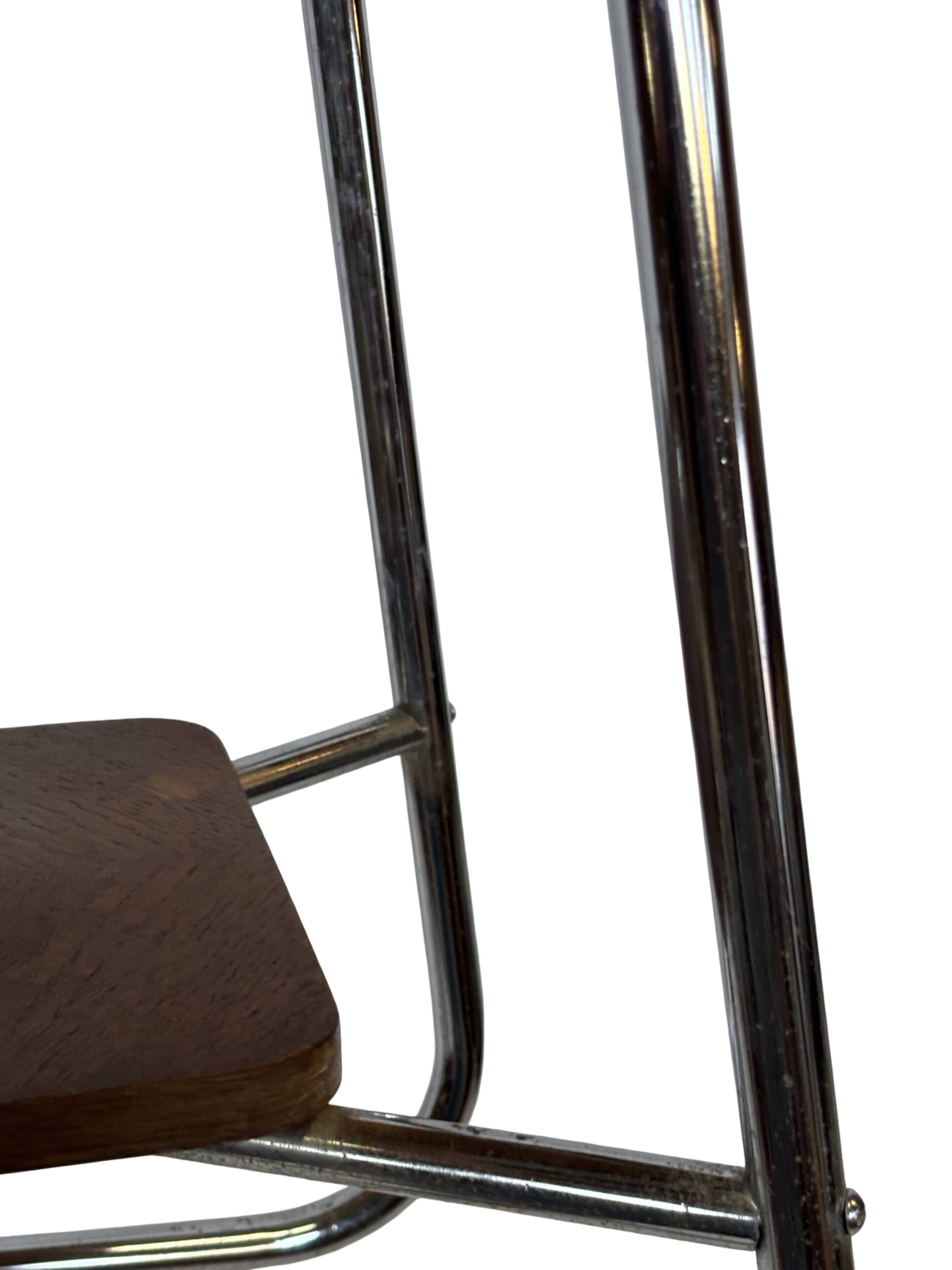 Vintage Art Deco / Bauhaus Style Side Table 60s