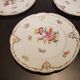 Series of four Dresden porcelain plates