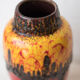 Flamed vase West Germany fat lava