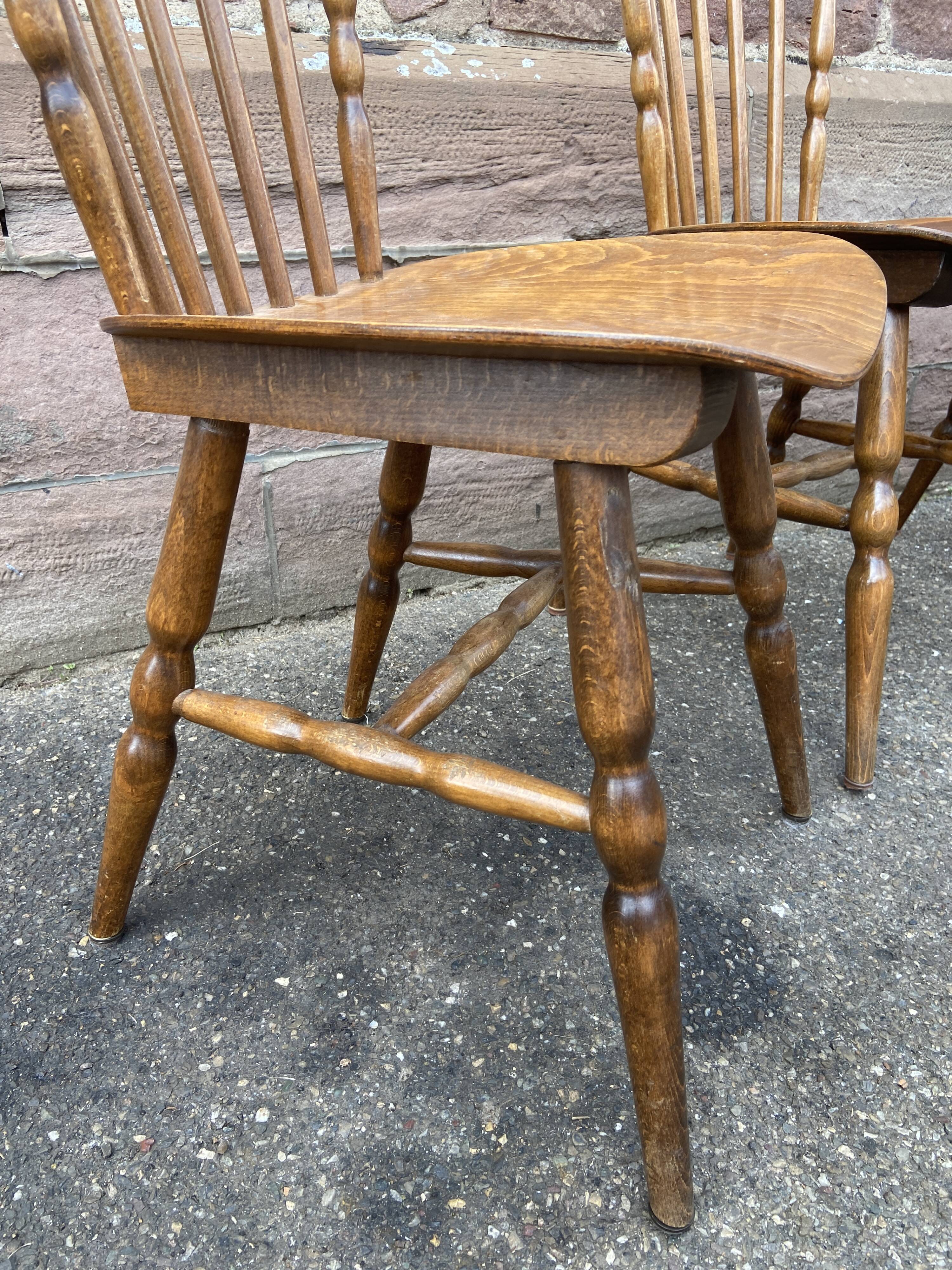 6 anciennes chaises scandinave Lounge Baumann Tapiovaara café bois courbé des années 70